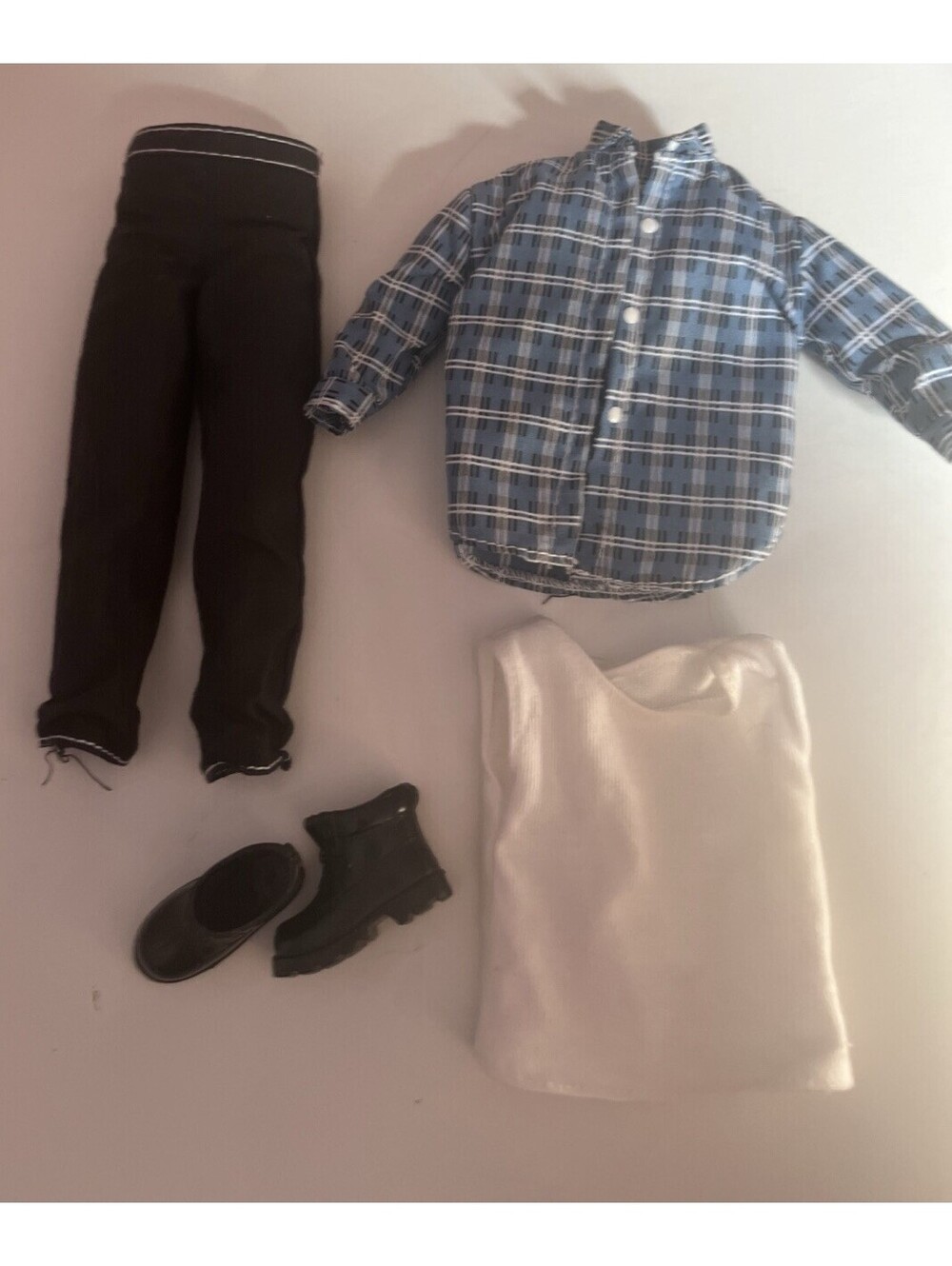 Barbie Ken Doll Shirt Pants Tank Top Outfit & Shoes